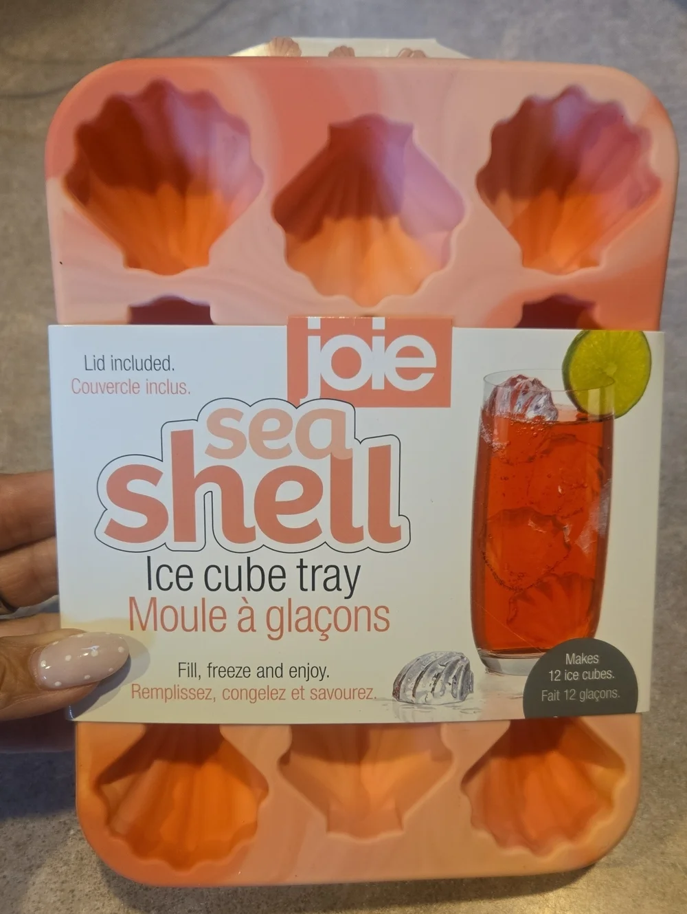 New Joie Sea Shell Ice Cube Tray